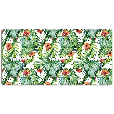 Tapete para secretária folhas havaianas