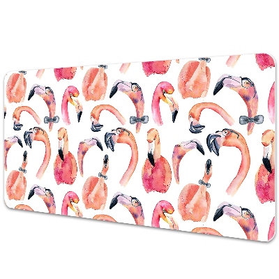 Tapete de secretária Flamingos Loucos