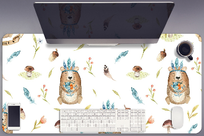 Base de secretária Urso de pelúcia indiano