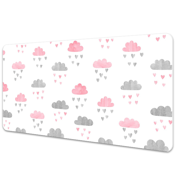 Tapete para secretária Nuvens minimalistas