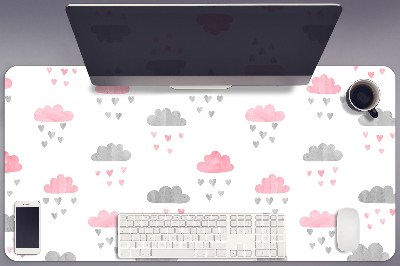 Tapete para secretária Nuvens minimalistas