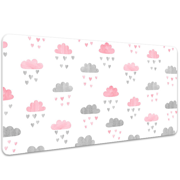 Tapete para secretária Nuvens minimalistas