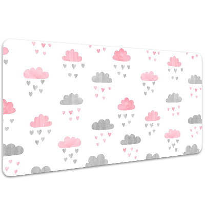 Tapete para secretária Nuvens minimalistas