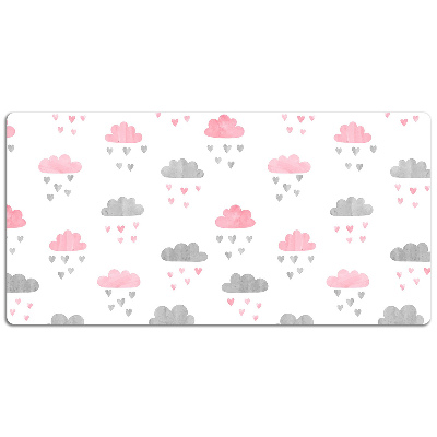 Tapete para secretária Nuvens minimalistas