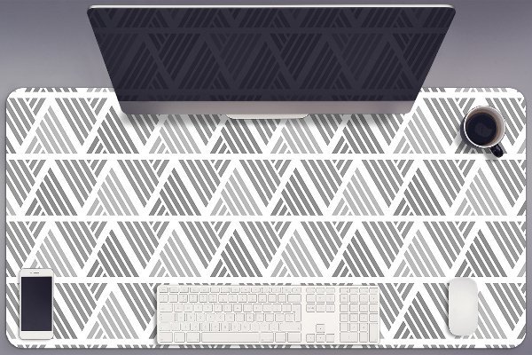 Base de secretária Padrão triangular