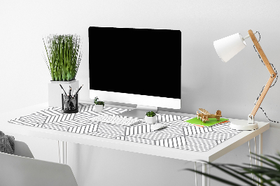 Base de secretária Cubos 3D cinza