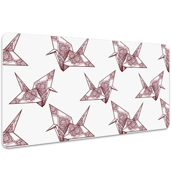 Base de secretária Pássaros de origami