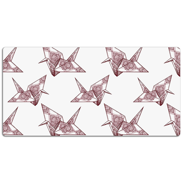 Base de secretária Pássaros de origami