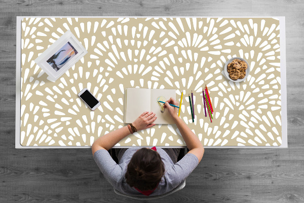 Base de secretária Lágrimas Boho Bege