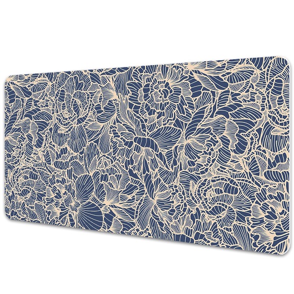 Base de secretária Flor azul