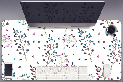 Tapete para secretária Motivo floral