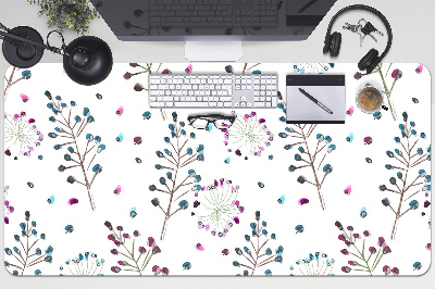 Tapete para secretária Motivo floral