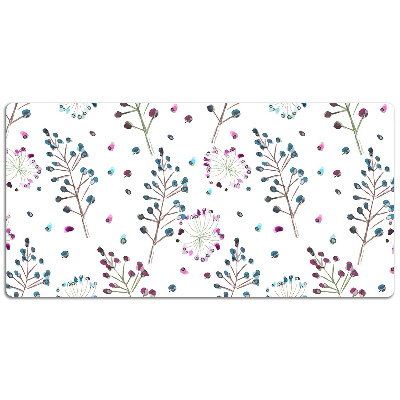 Tapete para secretária Motivo floral