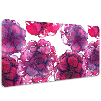 Tapete para secretária rosas vermelhas