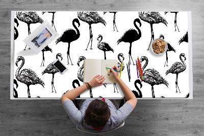 Base de secretária Estilo flamingo retrô