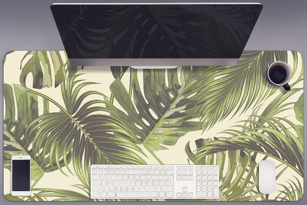Base de secretária Folhas tropicais
