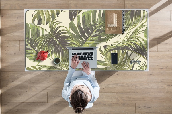 Base de secretária Folhas tropicais