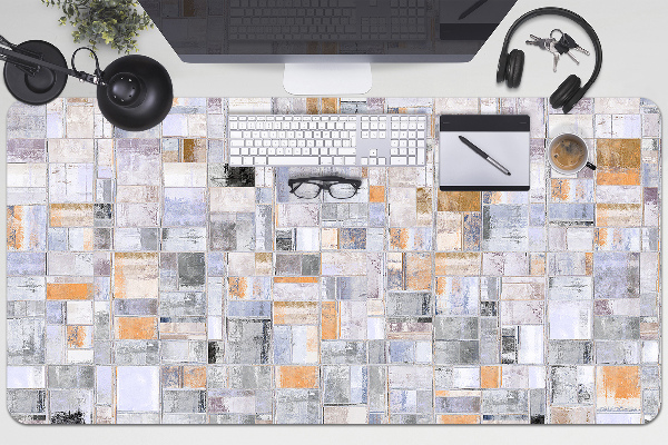Tapete para secretária Azulejos coloridos