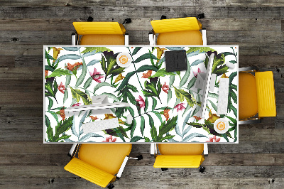 Tapete para secretária Flora tropical