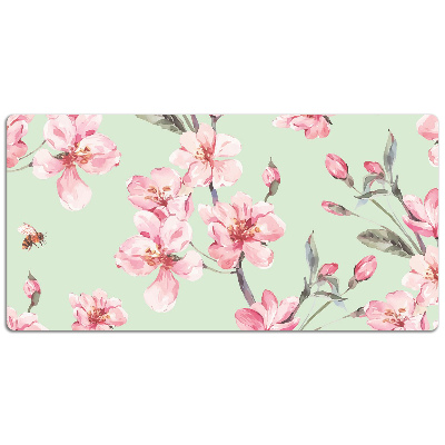 Tapete para secretária flores de cerejeira