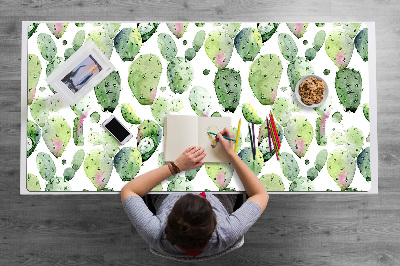Tapete para secretária Cactos tropicais