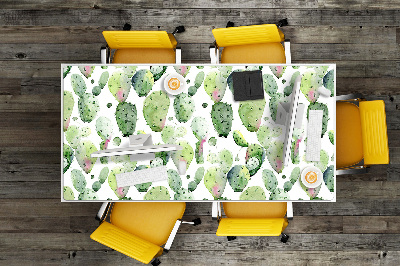 Tapete para secretária Cactos tropicais