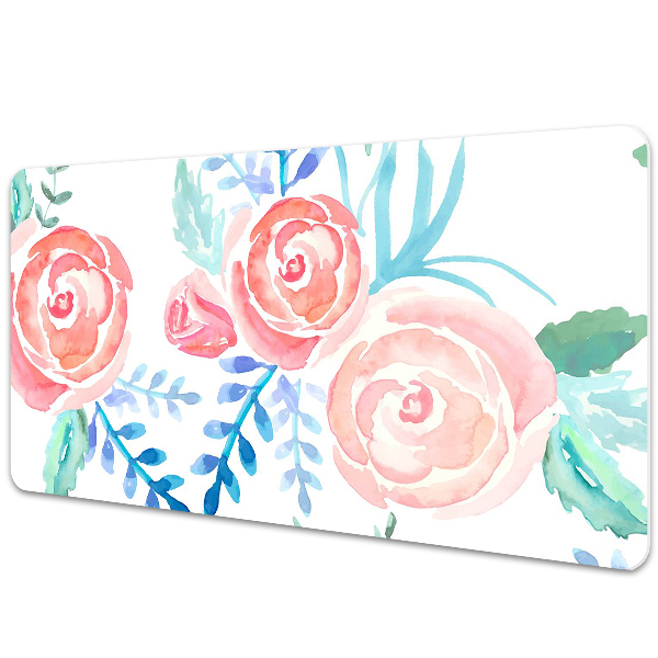 Tapete para secretária Flores brilhantes