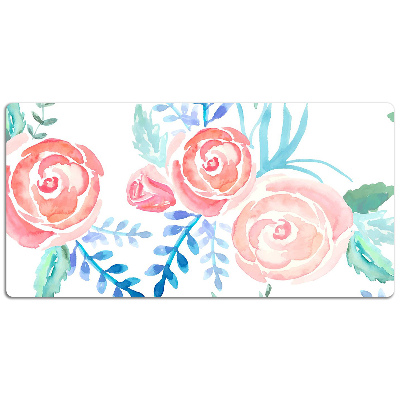 Tapete para secretária Flores brilhantes