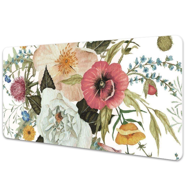 Tapete de secretária Buquê de flores silvestres