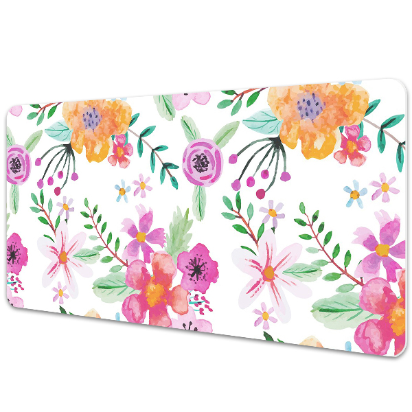 Tapete para secretária Desenho de flores
