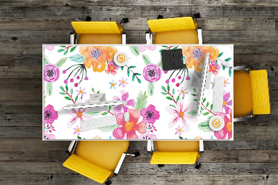 Tapete para secretária Desenho de flores