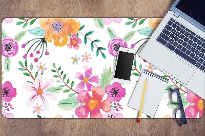 Tapete para secretária Desenho de flores