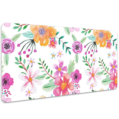 Tapete para secretária Desenho de flores