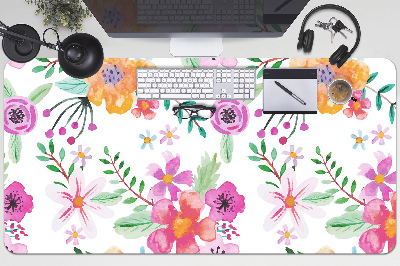 Tapete para secretária Desenho de flores