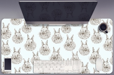 Base de secretária Coelhos esboçados