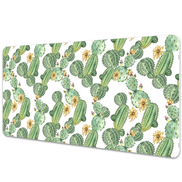 Tapete para secretária Cactos com flores