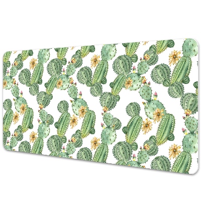 Tapete para secretária Cactos com flores