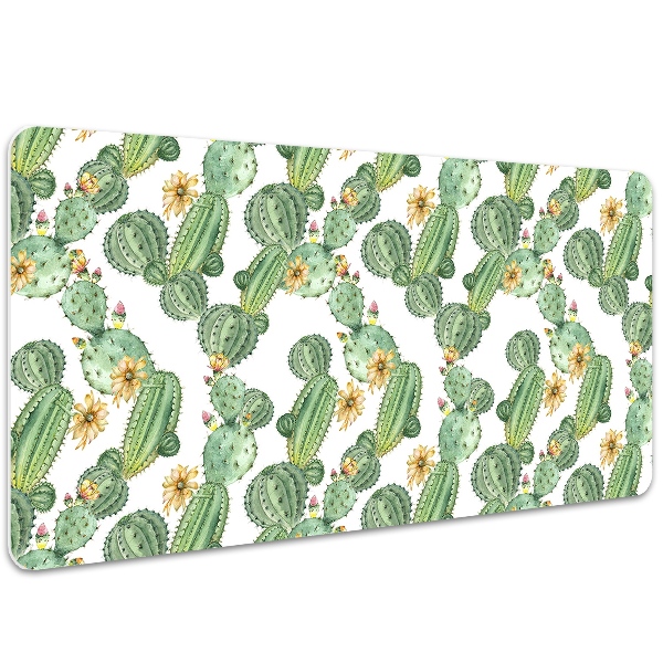 Tapete para secretária Cactos com flores