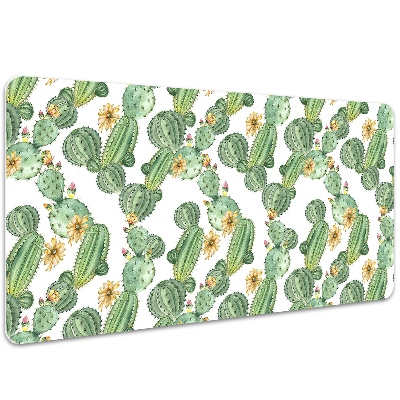 Tapete para secretária Cactos com flores