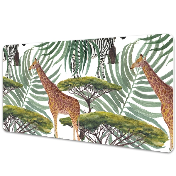 Tapete de secretária Animais da savana