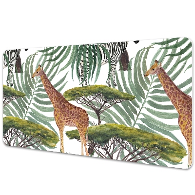 Tapete de secretária Animais da savana