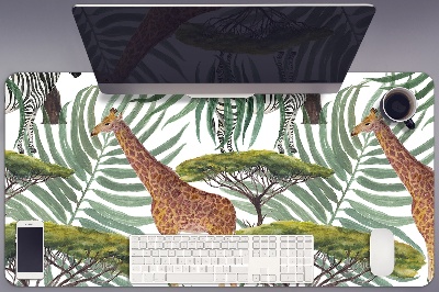 Tapete de secretária Animais da savana