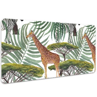 Tapete de secretária Animais da savana