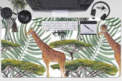 Tapete de secretária Animais da savana