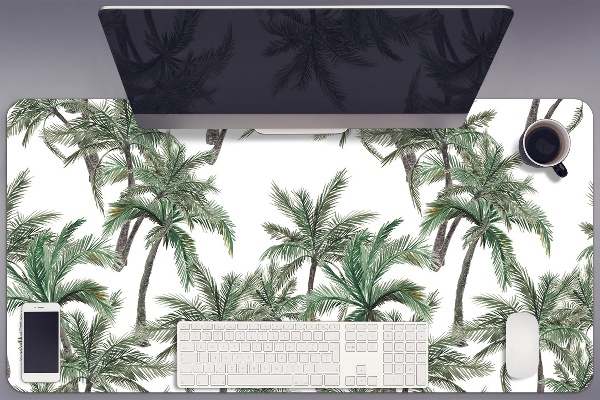 Base de secretária Palmeiras tropicais
