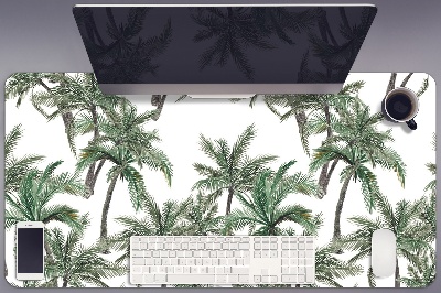 Base de secretária Palmeiras tropicais