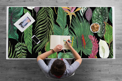 Base de secretária Folhas tropicais