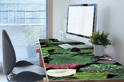 Base de secretária Folhas tropicais