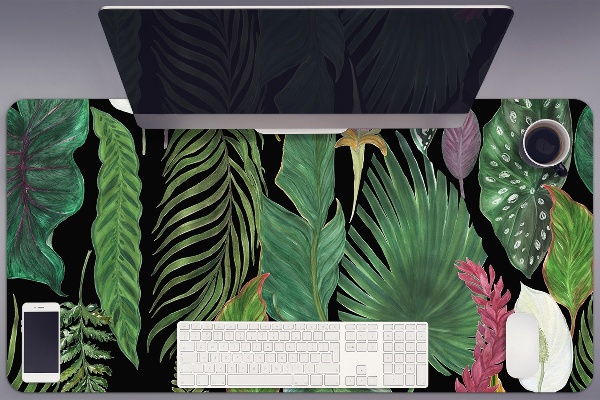 Base de secretária Folhas tropicais
