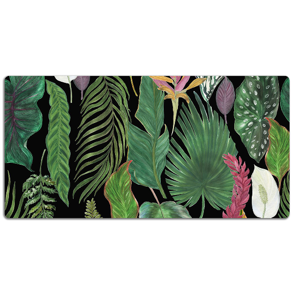 Base de secretária Folhas tropicais